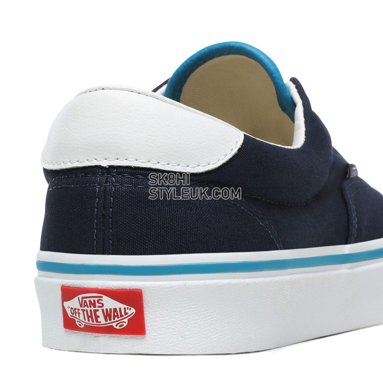 Vans C&L Era 59 Navy Classic Mens Womens - (C&L) Dress Blues/Caribbean Sea VN0A4U3AX48 Shoes