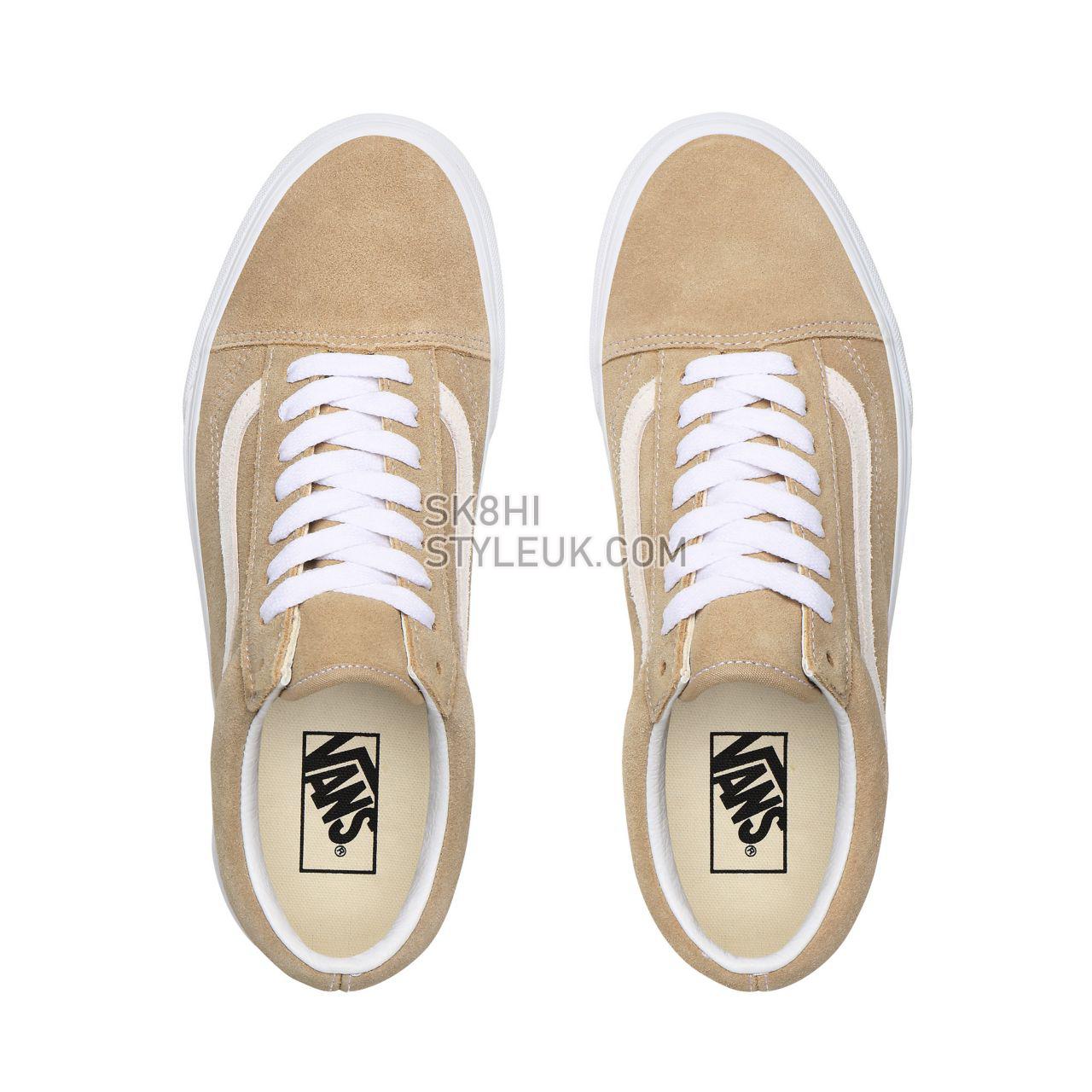 Vans Suede Old Skool Beige Classic Mens Womens - (Suede) Candied Ginger VN0A4U3BXF8 Shoes