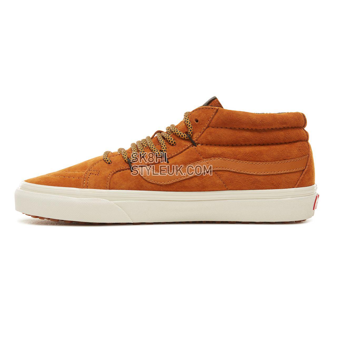 Vans Sk8-Mid Reissue Ghillie MTE Classic Mens Womens - (Mte) Sudan Brown/Marshmallow VA3TKQUCS Shoes