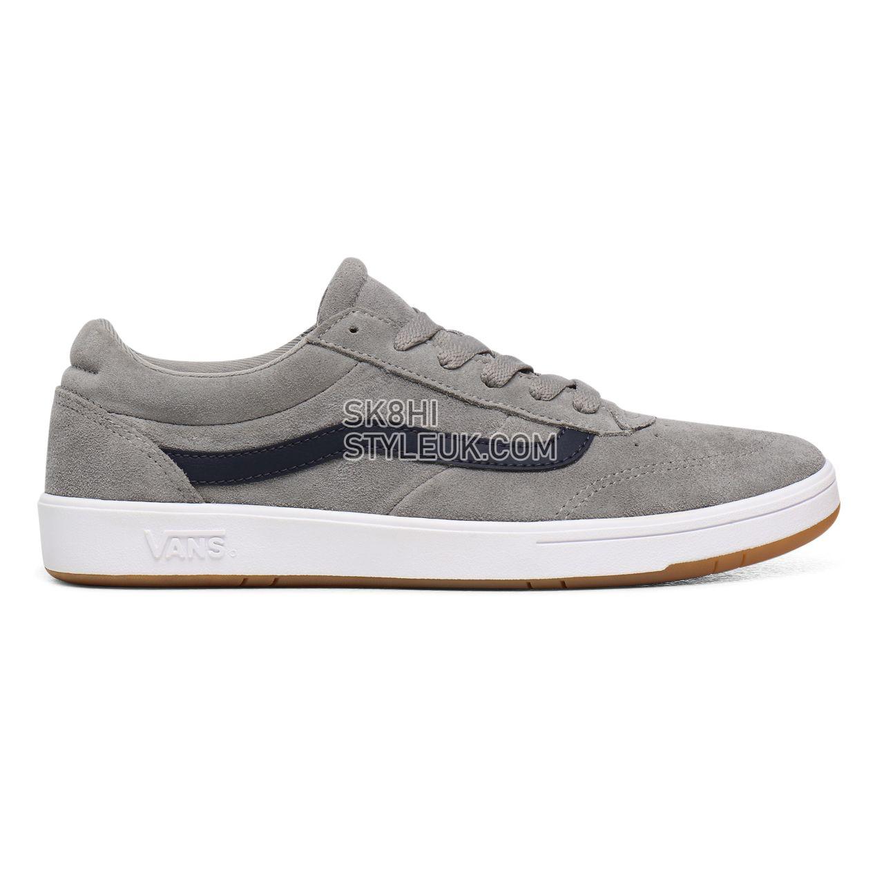 Vans Vintage Sport Cruze ComfyCush Grey Classic Mens Womens - (Vintage Sport) Drizzle/Parisian Night VN0A3WLZWYN Shoes