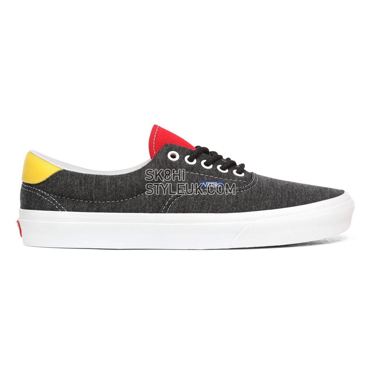 Vans Coastal Era 59 Black Classic Mens Womens - (Vans Coastal) Black/True White VN0A4U3AWK7 Shoes