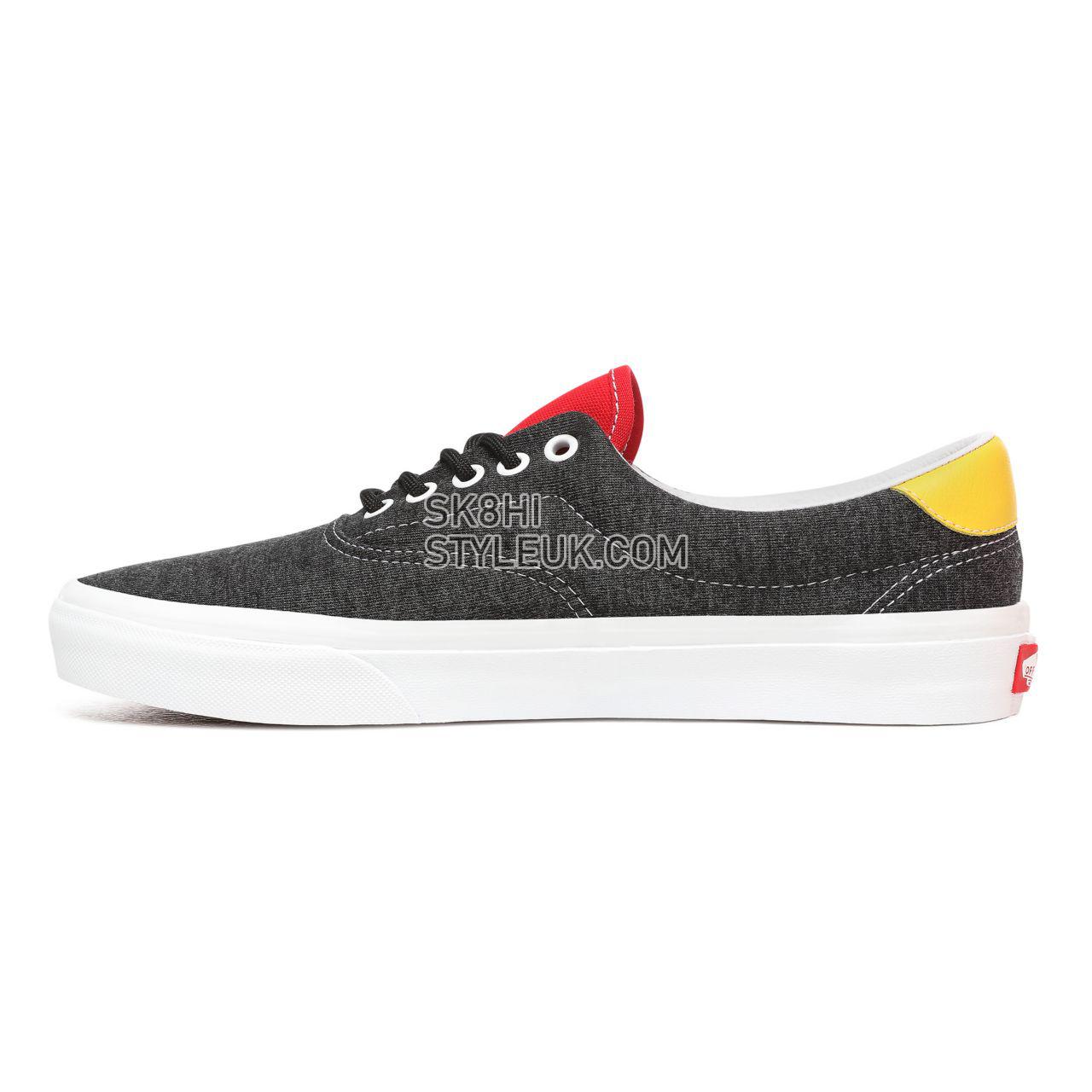 Vans Coastal Era 59 Black Classic Mens Womens - (Vans Coastal) Black/True White VN0A4U3AWK7 Shoes