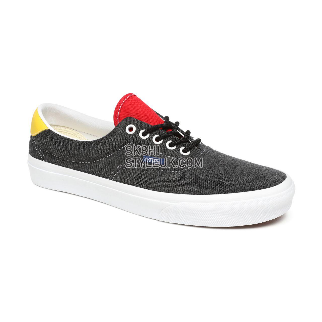 Vans Coastal Era 59 Black Classic Mens Womens - (Vans Coastal) Black/True White VN0A4U3AWK7 Shoes