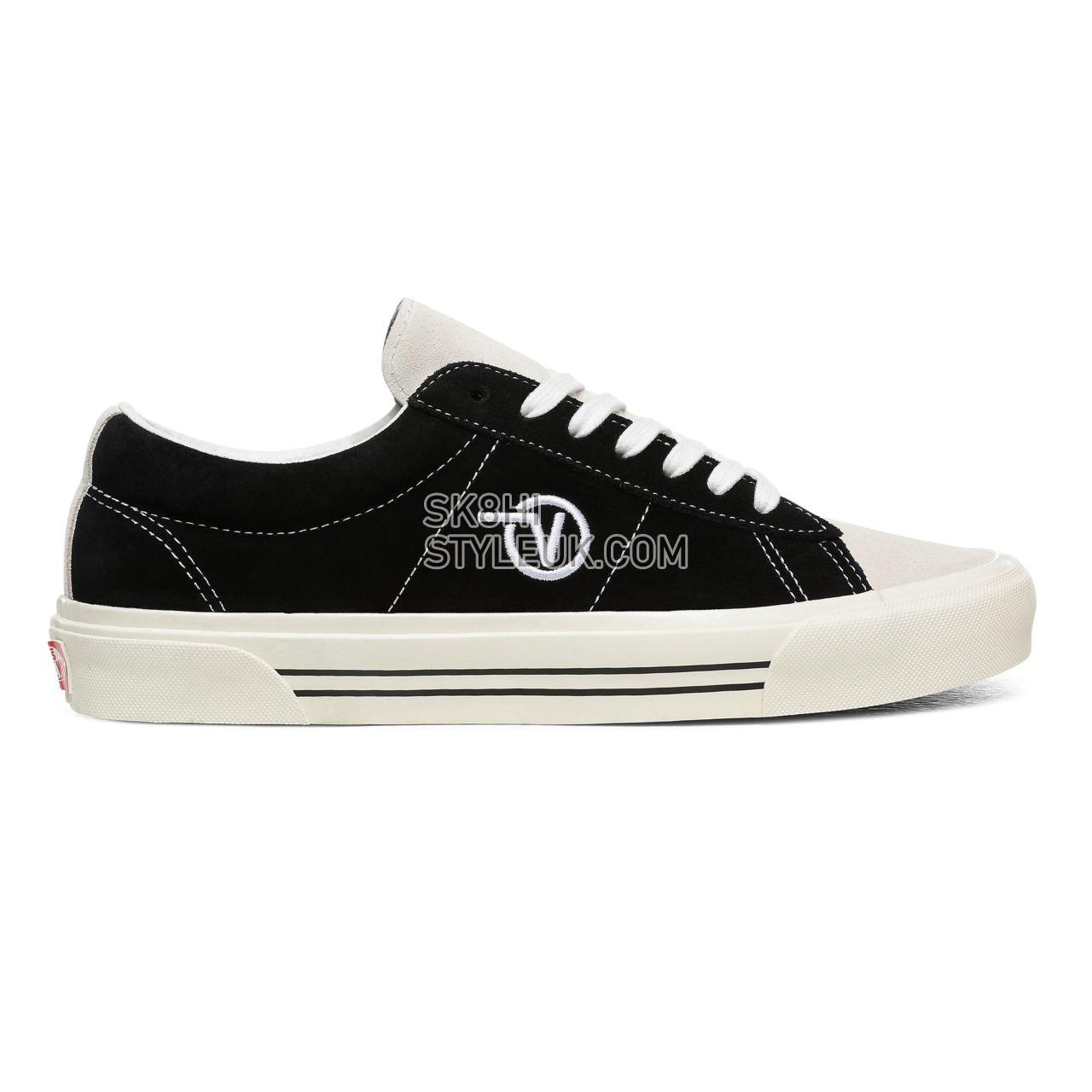 Vans Anaheim Factory Sid DX Black Classic Mens Womens - (Anaheim Factory) Og Black/Og White VN0A4BTXXIA Shoes