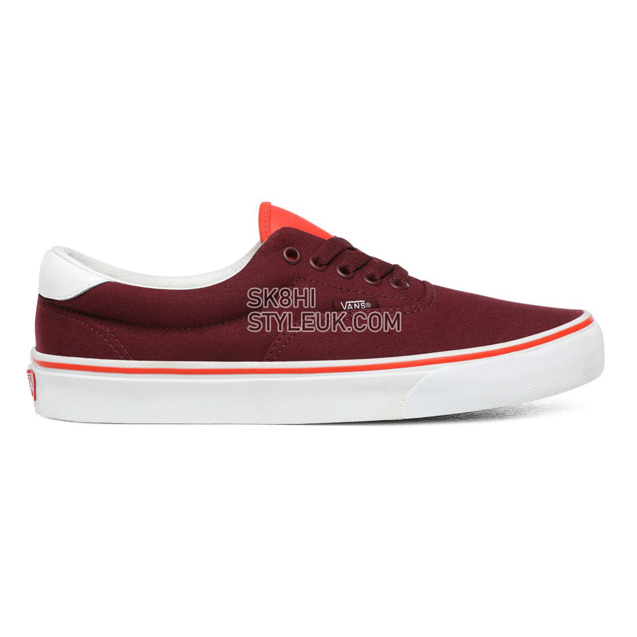 Vans C&L Era 59 Red Classic Mens Womens - (C&L) Port Royale/Grenadine VN0A4U3AX4Z Shoes