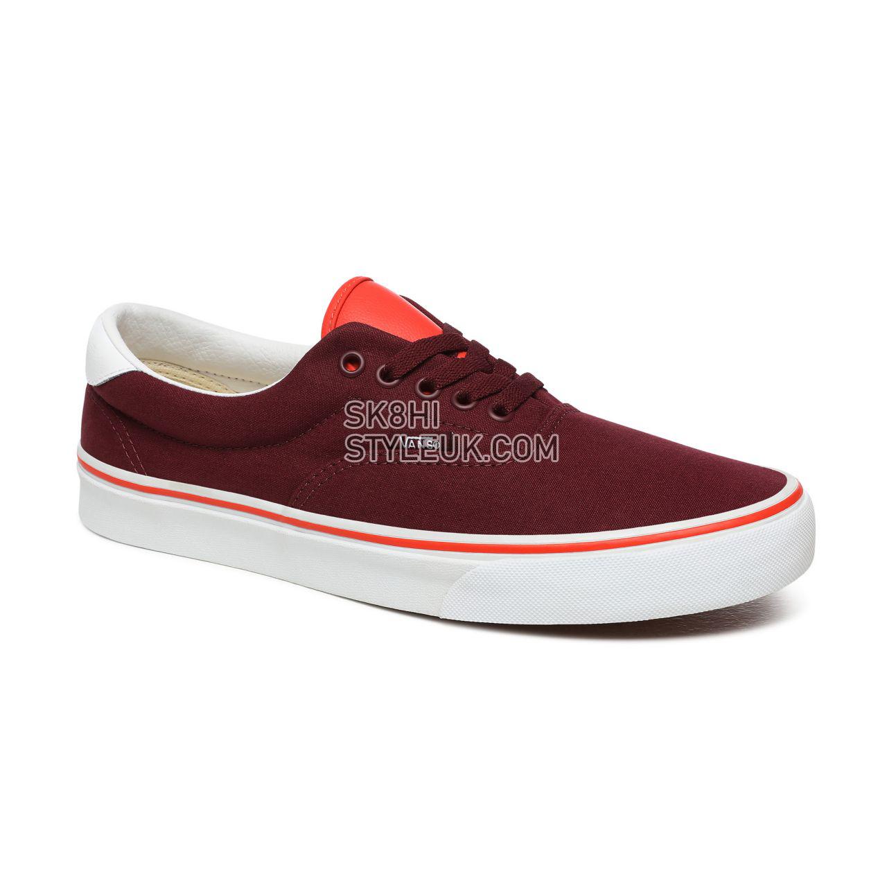 Vans C&L Era 59 Red Classic Mens Womens - (C&L) Port Royale/Grenadine VN0A4U3AX4Z Shoes