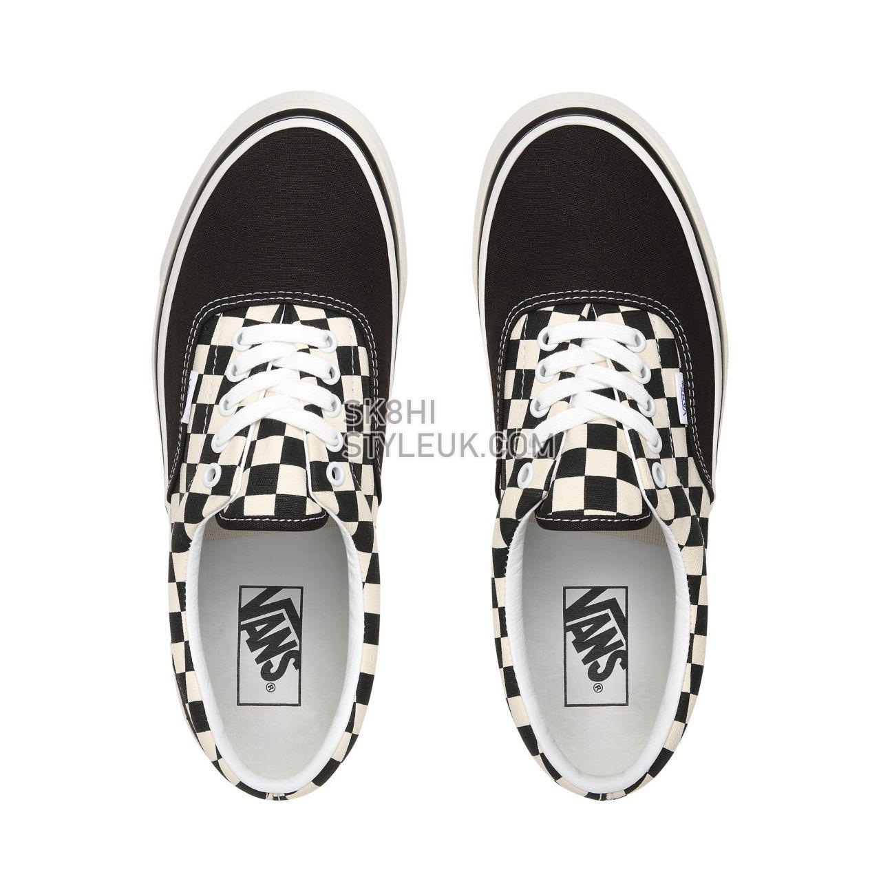 Vans Anaheim Factory Era 95 DX Black Classic Mens Womens - (Anaheim Factory) Og Black/Og White/Check VN0A2RR1X60 Shoes