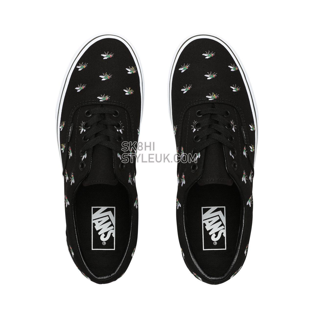 Vans Trap Fly Era Black Classic Mens Womens - (Trap Fly) Black/True White VN0A4U39WZW Shoes