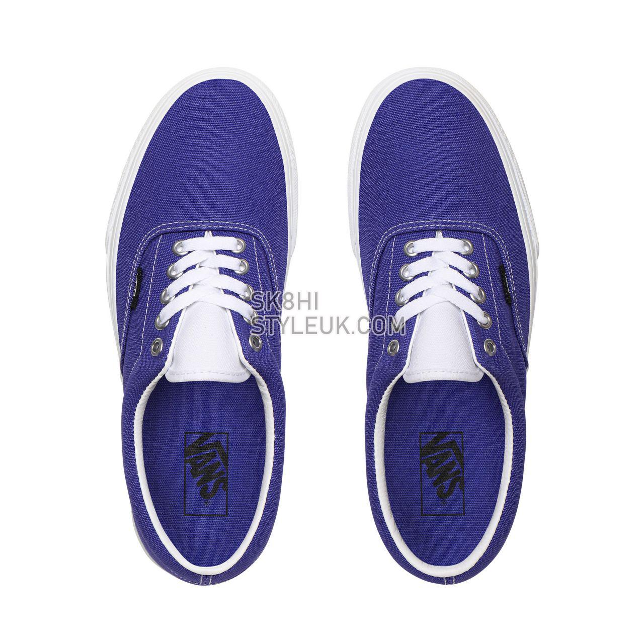 Vans Retro Sport Era Purple Classic Mens Womens - (Retro Sport) Royal Blue/True White VN0A4U39WZ9 Shoes