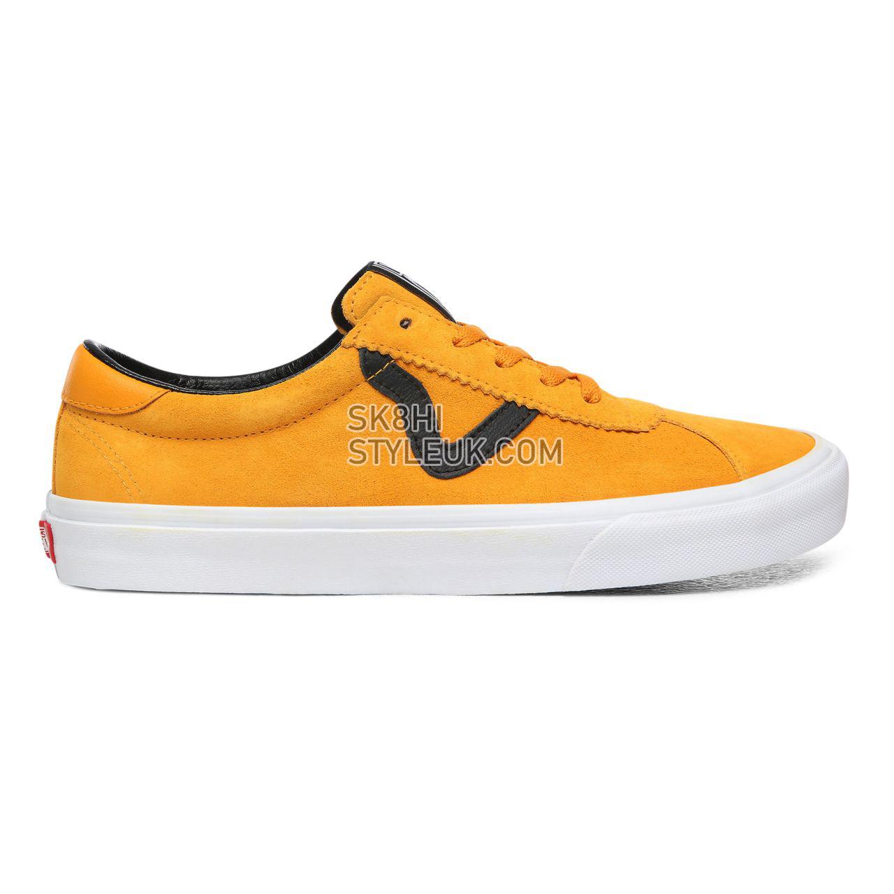 Vans Sport Yellow Classic Mens Womens - Cadmium Yellow/True White VN0A4BU6XW3 Shoes