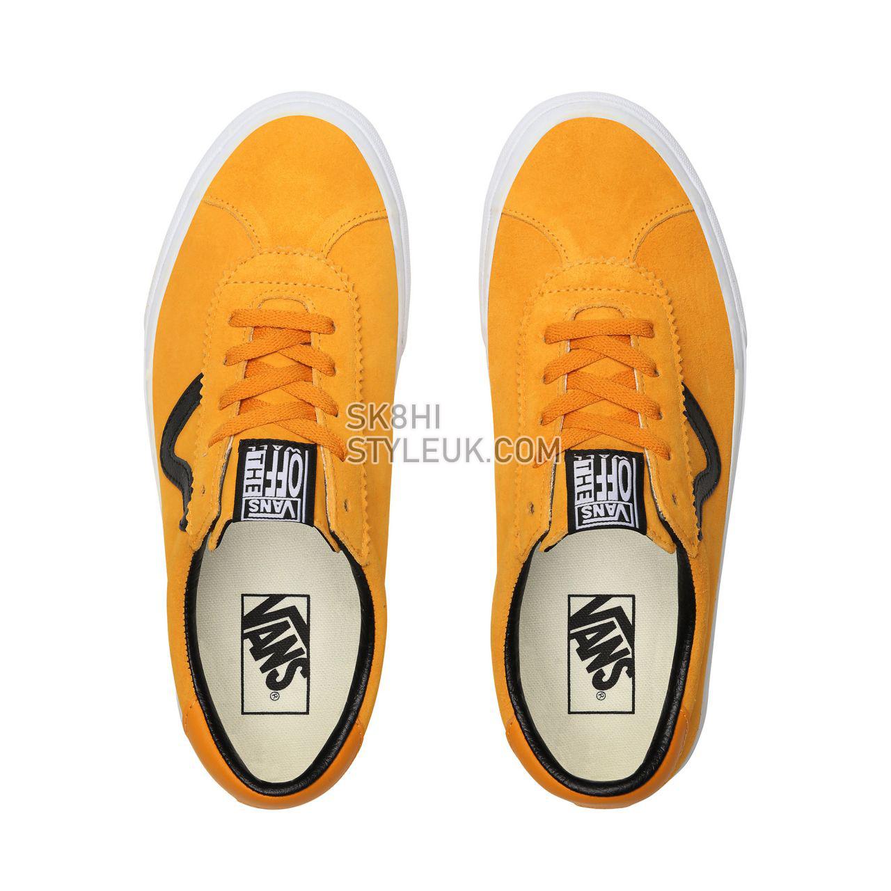 Vans Sport Yellow Classic Mens Womens - Cadmium Yellow/True White VN0A4BU6XW3 Shoes