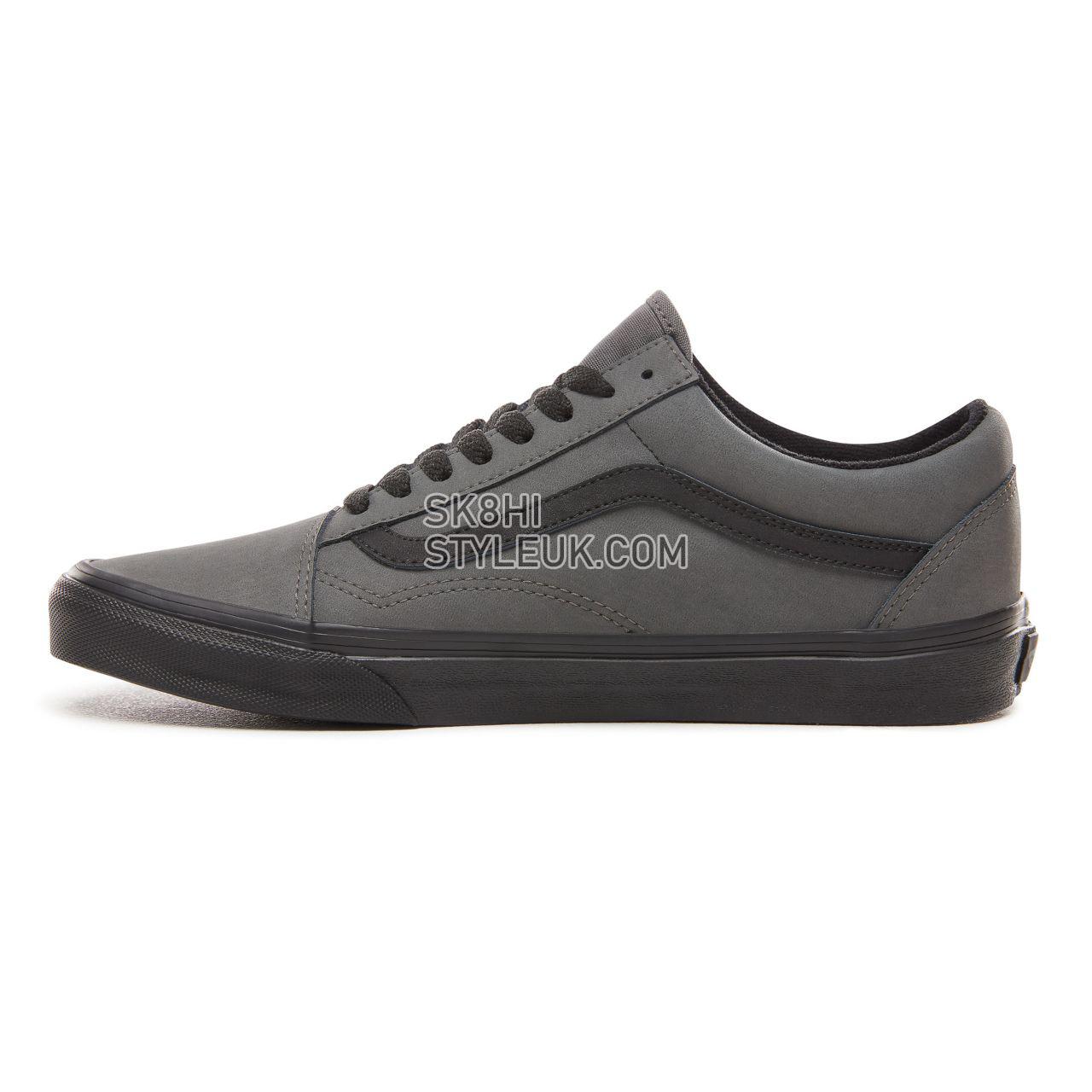 Vans Vansbuck Old Skool Classic Mens Womens - (Vansbuck) Pewter/Black VN0A38G1UMJ Shoes