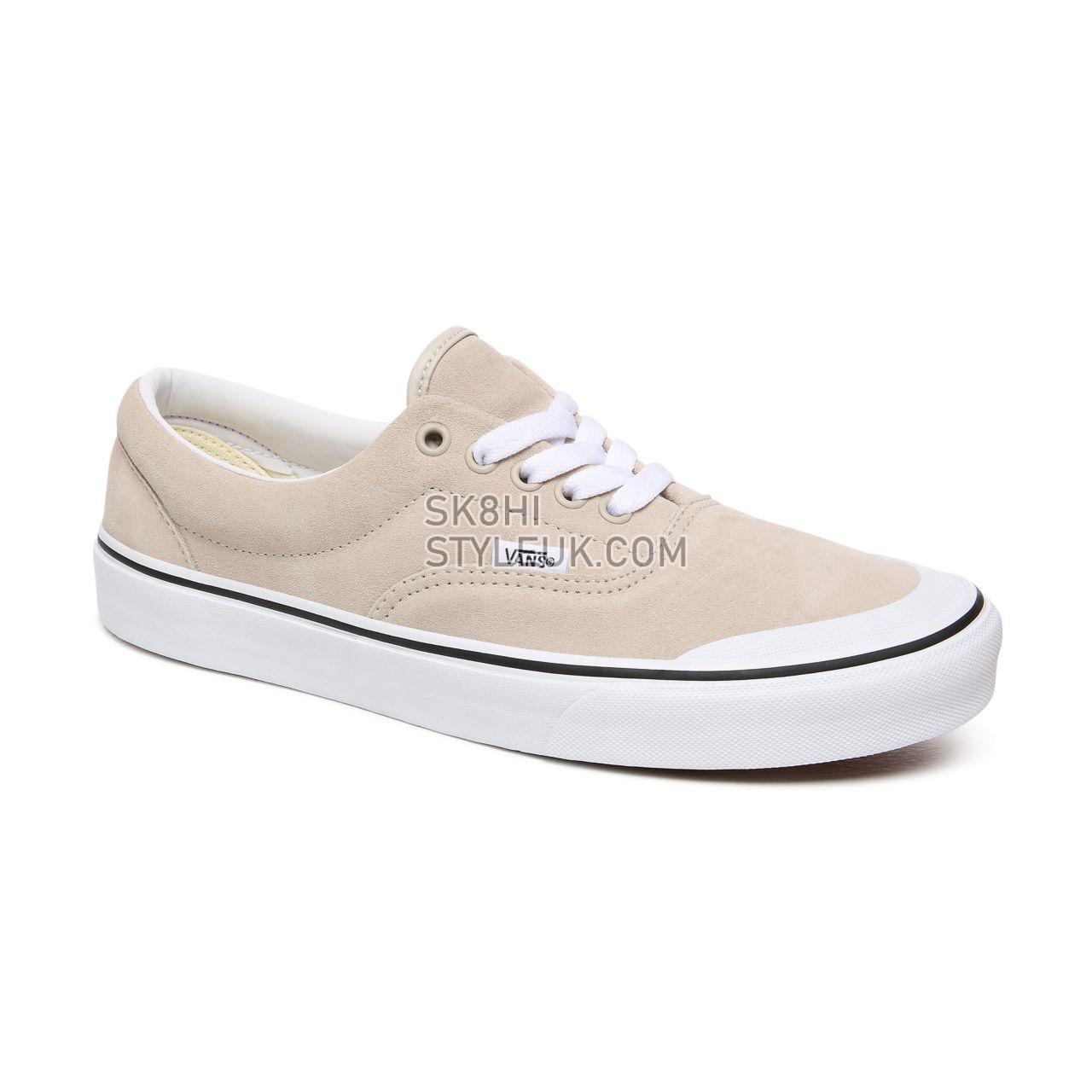 Vans Suede Era TC Beige Classic Mens Womens - (Suede) Rainy Day/True White VN0A4BTPXB1 Shoes