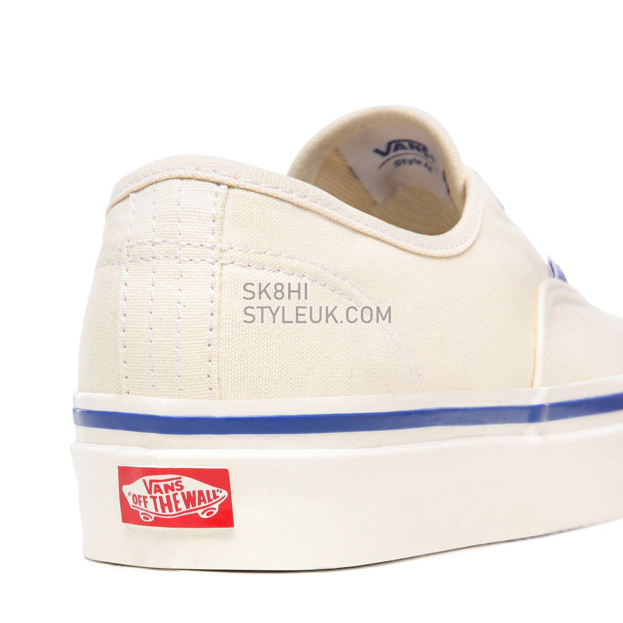 Vans Anaheim Factory Authentic 44 DX White Classic Mens Womens - (Anaheim Factory) Og White/Og Vans Lace VN0A38ENWO9 Shoes