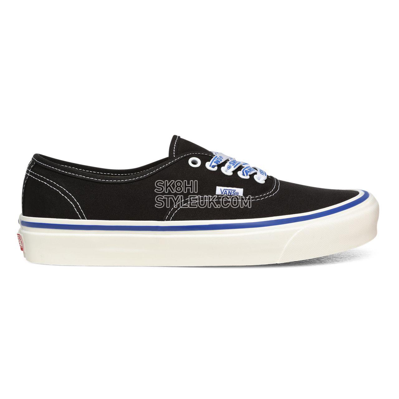 Vans Anaheim Factory Authentic 44 DX Black Classic Mens Womens - (Anaheim Factory) Og Black/Og Vans Lace VN0A38ENWO4 Shoes