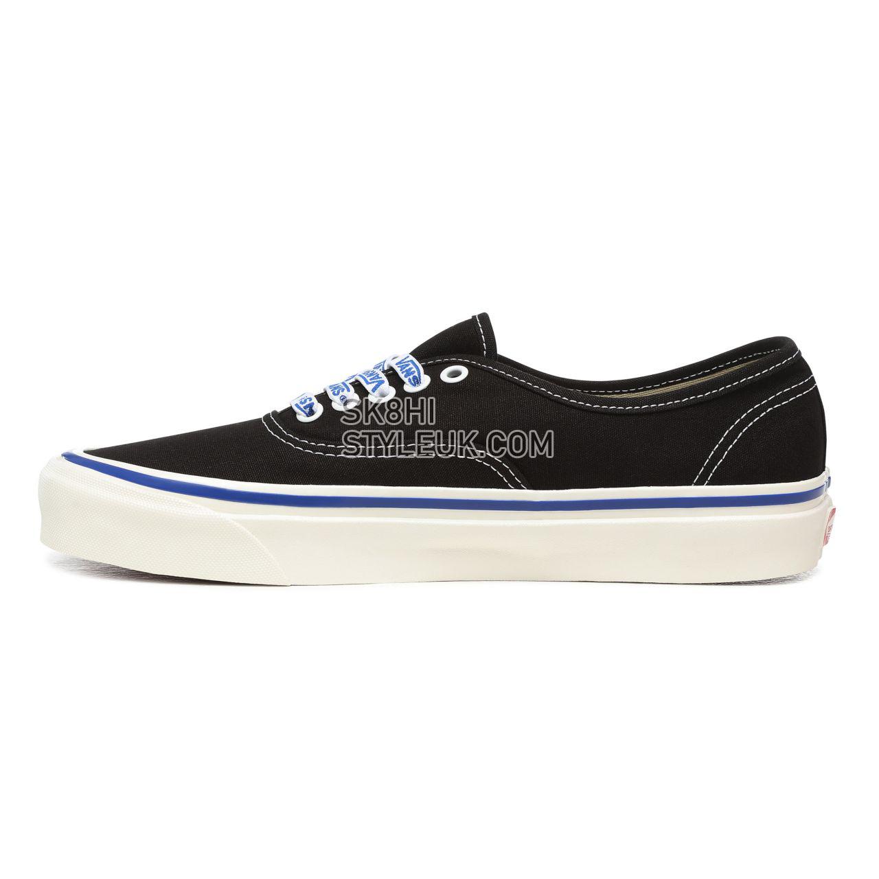 Vans Anaheim Factory Authentic 44 DX Black Classic Mens Womens - (Anaheim Factory) Og Black/Og Vans Lace VN0A38ENWO4 Shoes