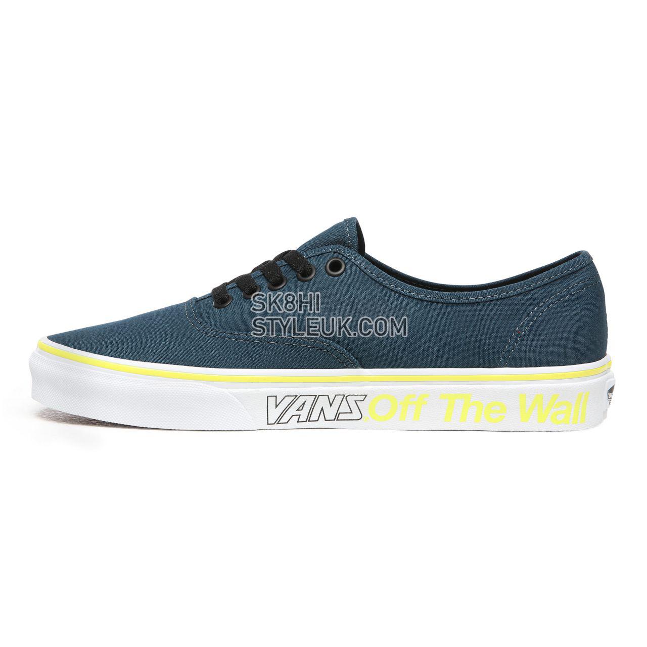 Vans Sport Authentic Navy Classic Mens Womens - (Sport) Multi/True White VN0A2Z5IWNA Shoes