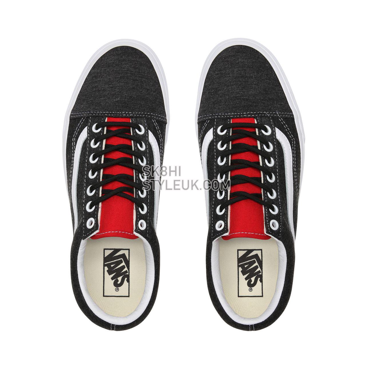 Vans Coastal Old Skool Black Classic Mens Womens - (Vans Coastal) Black/True White VN0A4U3BWK7 Shoes