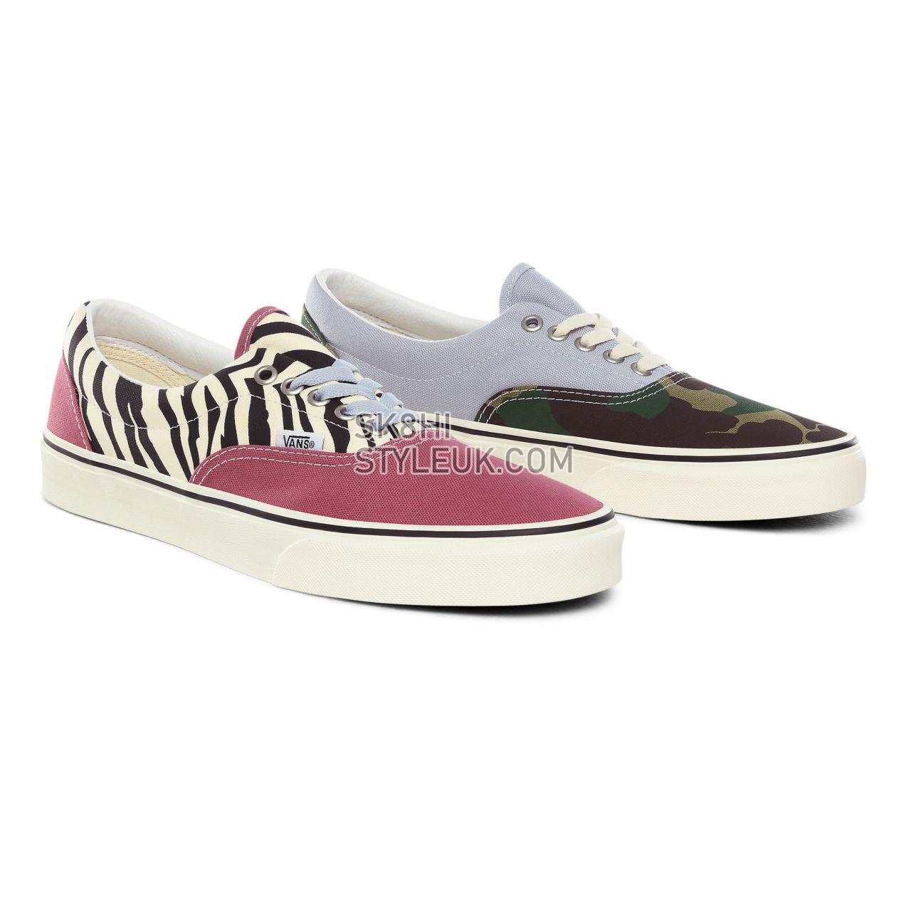 Vans Mismatch Era Multicolour Classic Mens Womens - (Mismatch) Zebra/Camo VN0A4U39WS8 Shoes