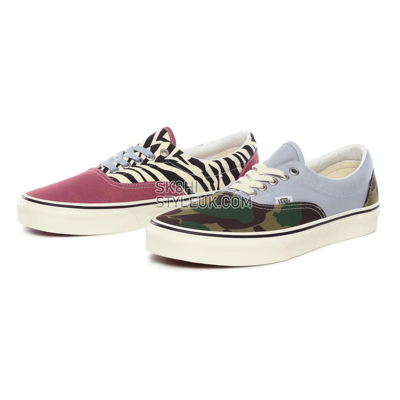 Vans Mismatch Era Multicolour Classic Mens Womens - (Mismatch) Zebra/Camo VN0A4U39WS8 Shoes