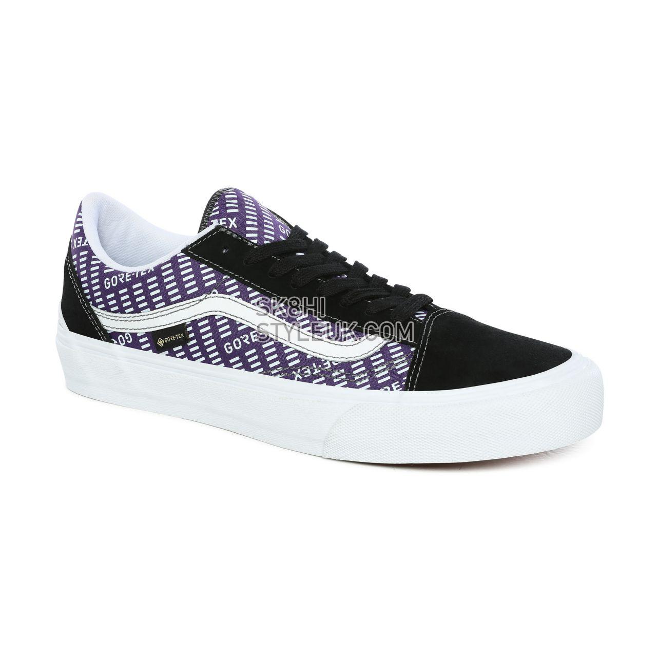 Vans Old Skool Gore-Tex Black Classic Mens Womens - Black/Heliotrope VN0A4V9WB7M Shoes