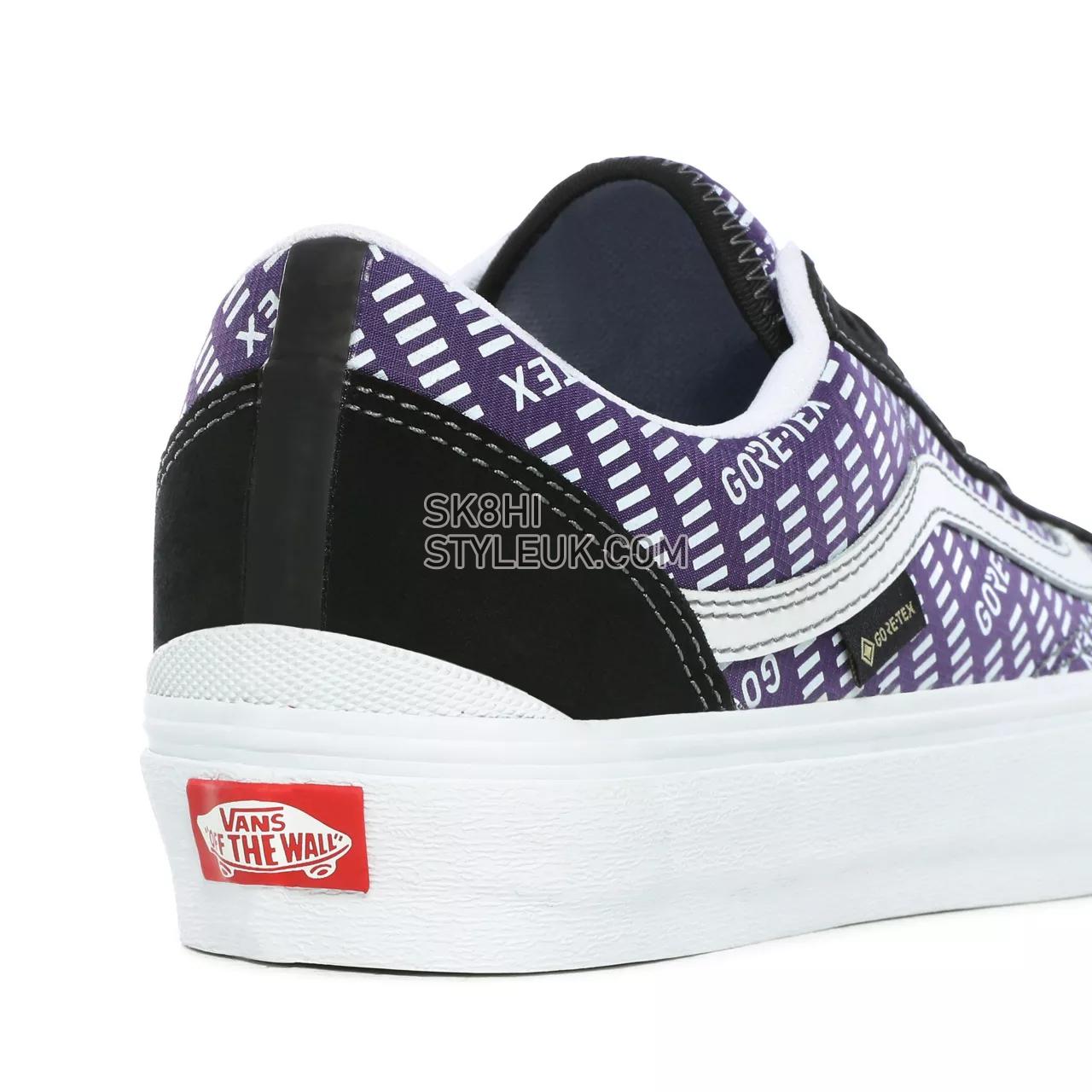 Vans Old Skool Gore-Tex Black Classic Mens Womens - Black/Heliotrope VN0A4V9WB7M Shoes