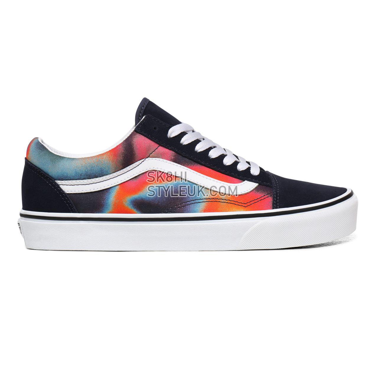 Vans Dark Aura Old Skool Multicolour Classic Mens Womens - (Dark Aura) Multi/True White VN0A4U3BWN0 Shoes