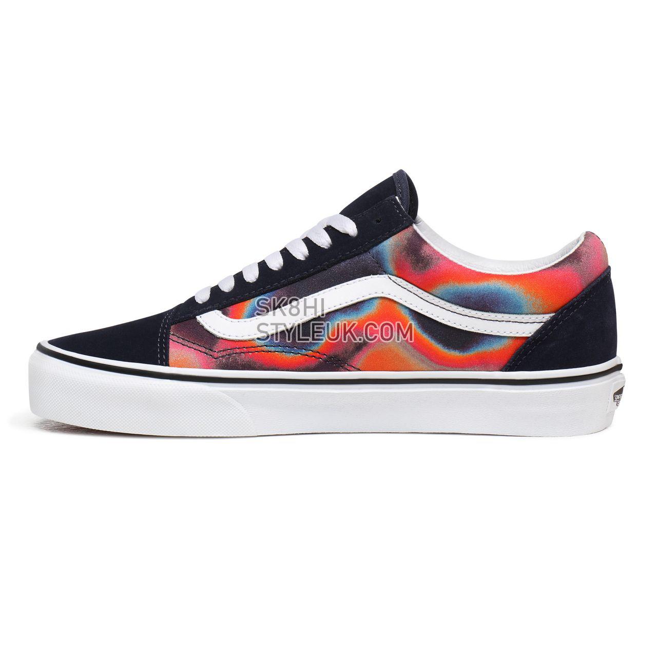 Vans Dark Aura Old Skool Multicolour Classic Mens Womens - (Dark Aura) Multi/True White VN0A4U3BWN0 Shoes