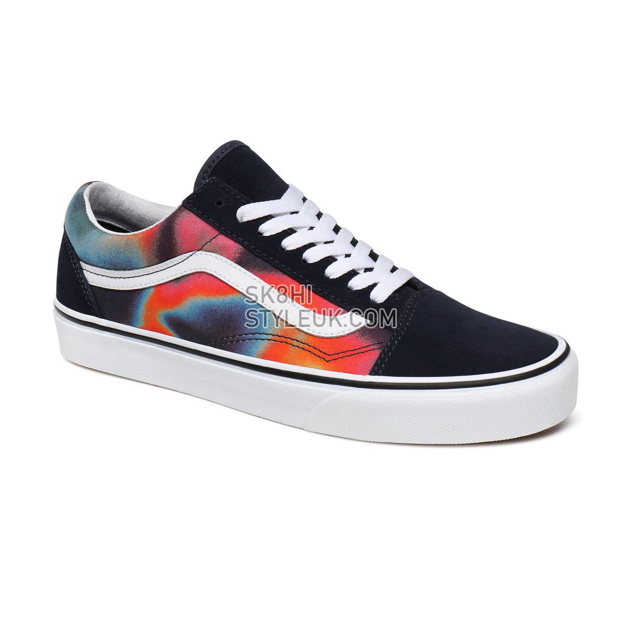 Vans Dark Aura Old Skool Multicolour Classic Mens Womens - (Dark Aura) Multi/True White VN0A4U3BWN0 Shoes