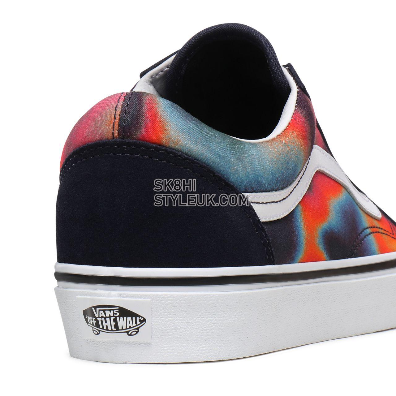 Vans Dark Aura Old Skool Multicolour Classic Mens Womens - (Dark Aura) Multi/True White VN0A4U3BWN0 Shoes