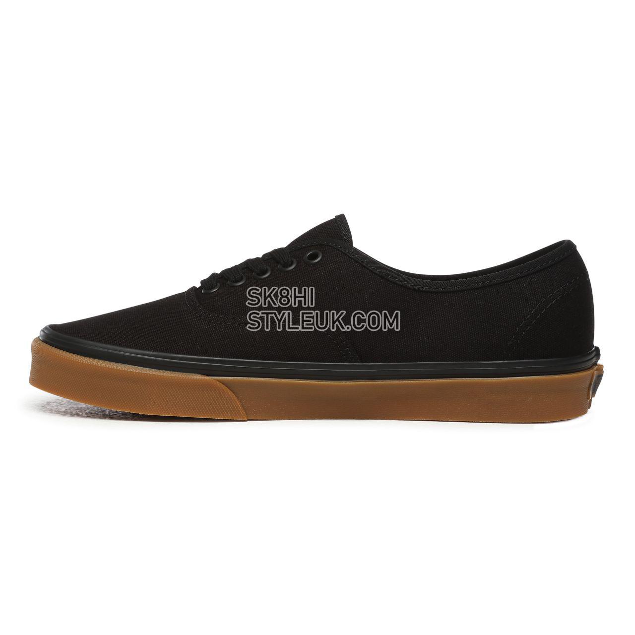 Vans 12 oz Canvas Authentic Black Classic Mens Womens - (12 Oz Canvas) Black/Gum VN0A2Z5ID8E Shoes