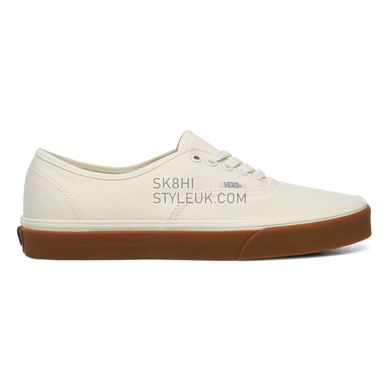 Vans 12 oz Canvas Authentic White Classic Mens Womens - (12 Oz Canvas) Marshmallow/Gum VN0A2Z5IWM8 Shoes