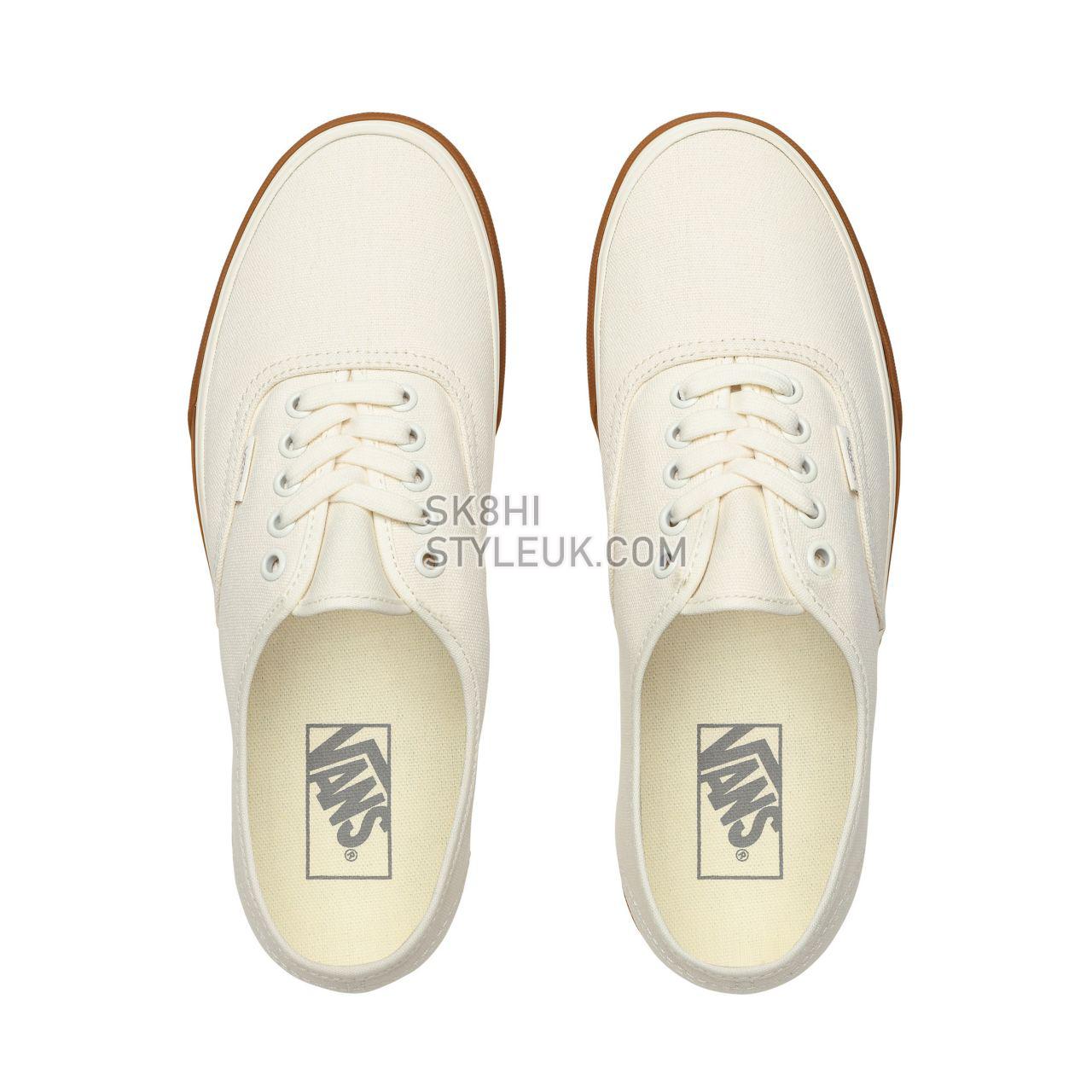 Vans 12 oz Canvas Authentic White Classic Mens Womens - (12 Oz Canvas) Marshmallow/Gum VN0A2Z5IWM8 Shoes