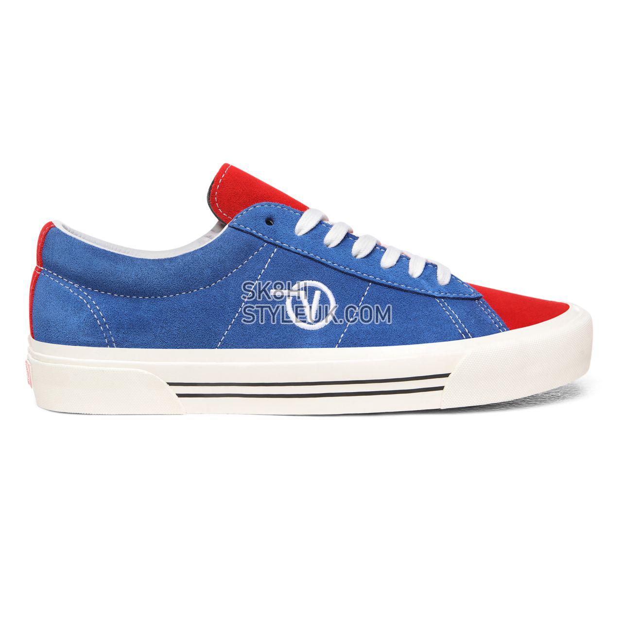 Vans Anaheim Factory Sid DX Blue Classic Mens Womens - (Anaheim Factory) Og Blue/Og Red VN0A4BTXXIB Shoes