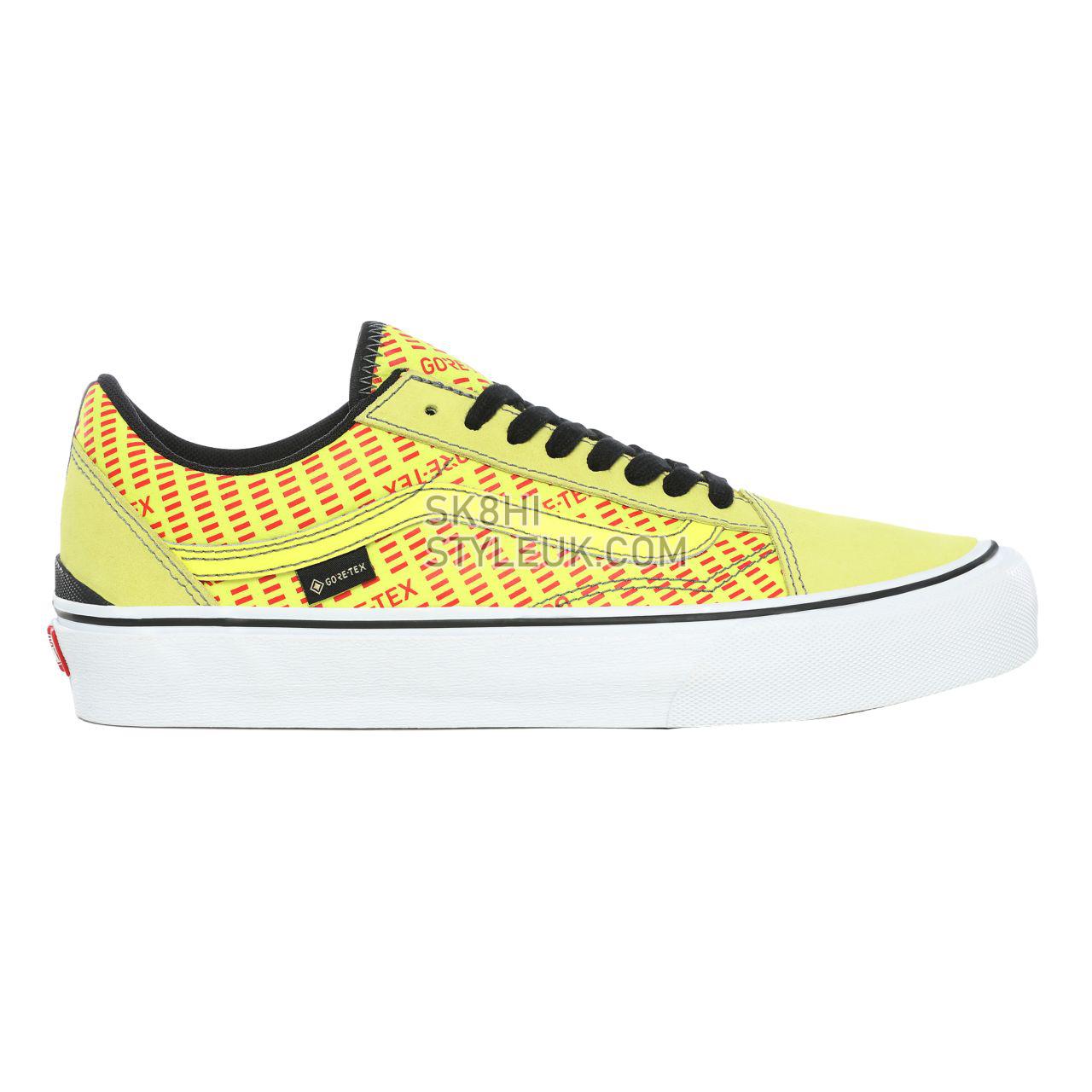 Vans Old Skool Gore-Tex Yellow Classic Mens Womens - Lemon Tonic/White VN0A4V9W03C Shoes