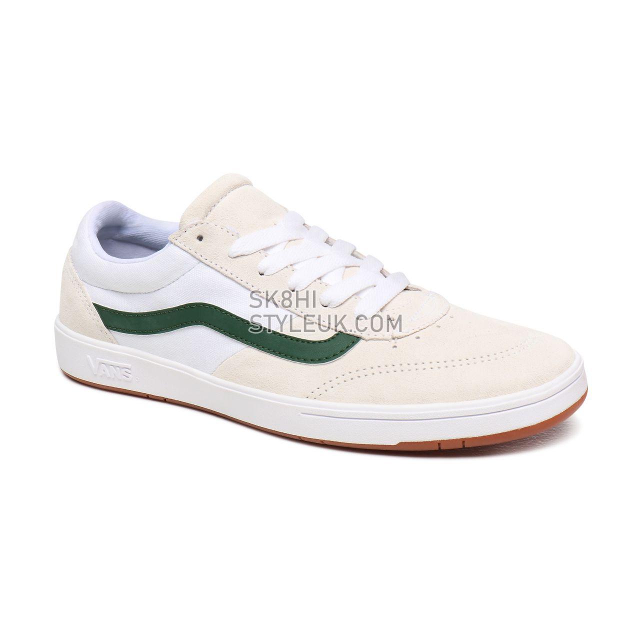 Vans Vintage Sport Cruze ComfyCush White Classic Mens Womens - (Vintage Sport) True White/Greener Pastures VN0A3WLZWYO Shoes