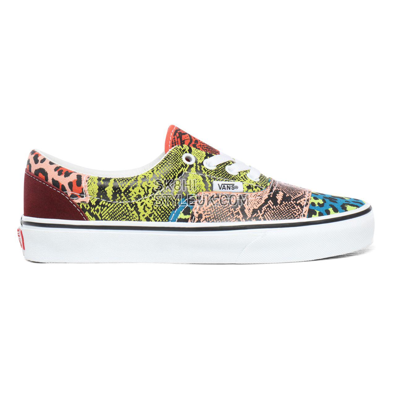 Vans Patchwork Era Multicolour Classic Mens Womens - (Patchwork) Leopard/Snake VN0A4BV401R Shoes