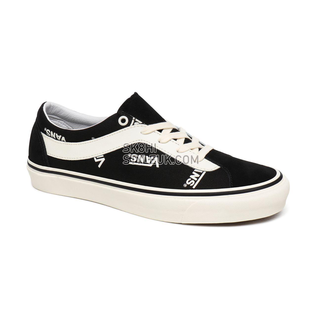 Vans Block Bold NI Black Classic Mens Womens - (Vans Block) Black/Marshmallow VN0A3WLPWQW Shoes