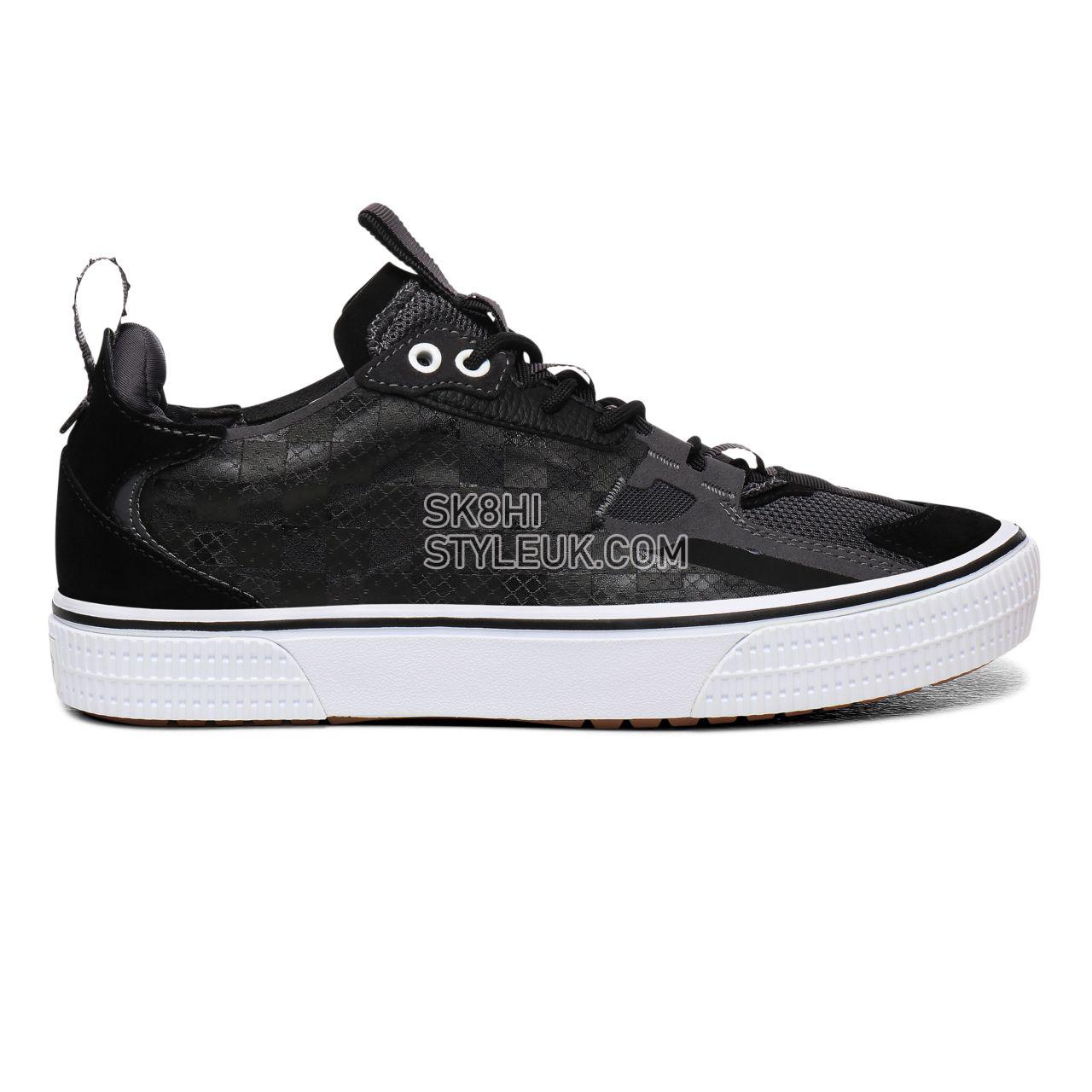 Vans Checker Overt ComfyCush Black Classic Mens Womens - (Checker) Black VN0A4TZSN40 Shoes