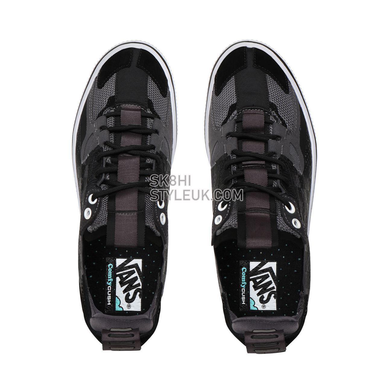 Vans Checker Overt ComfyCush Black Classic Mens Womens - (Checker) Black VN0A4TZSN40 Shoes