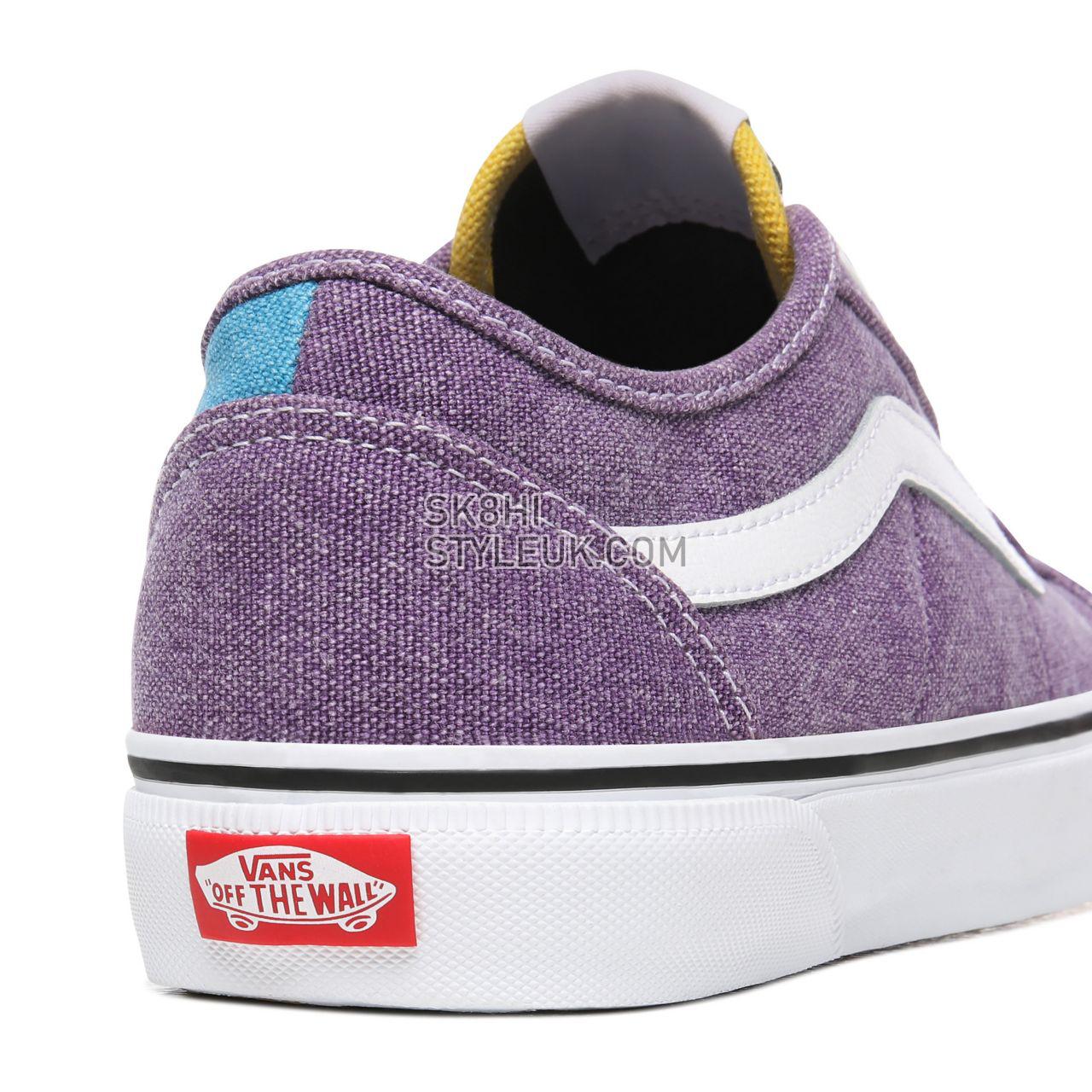 Vans Throwback Bess NI Purple Classic Mens Womens - (Throwback) True White/Heliotrope VN0A4BTHWOZ Shoes