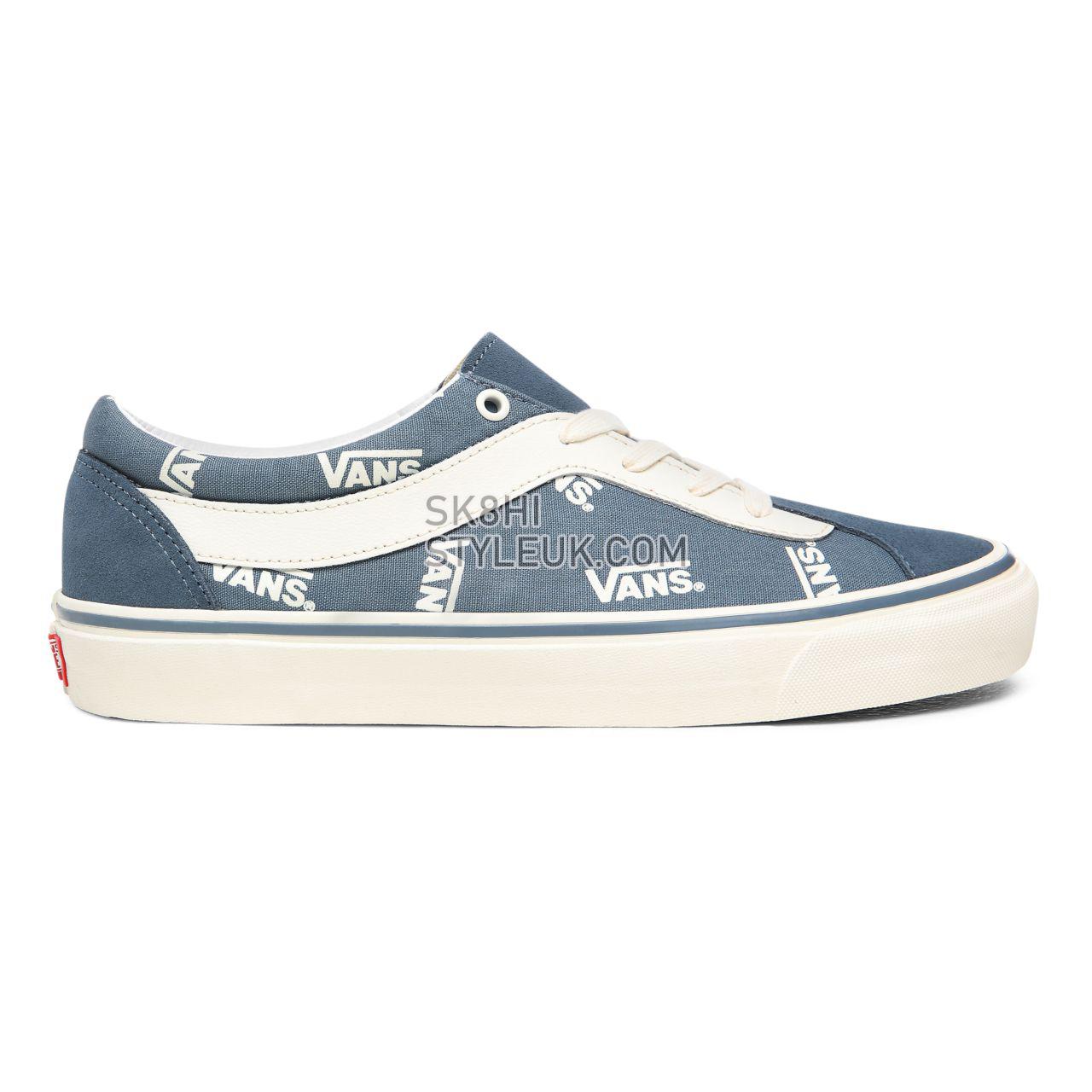 Vans Block Bold NI Blue Classic Mens Womens - (Vans Block) Blue Mirage/Marshmallow VN0A3WLPWQX Shoes