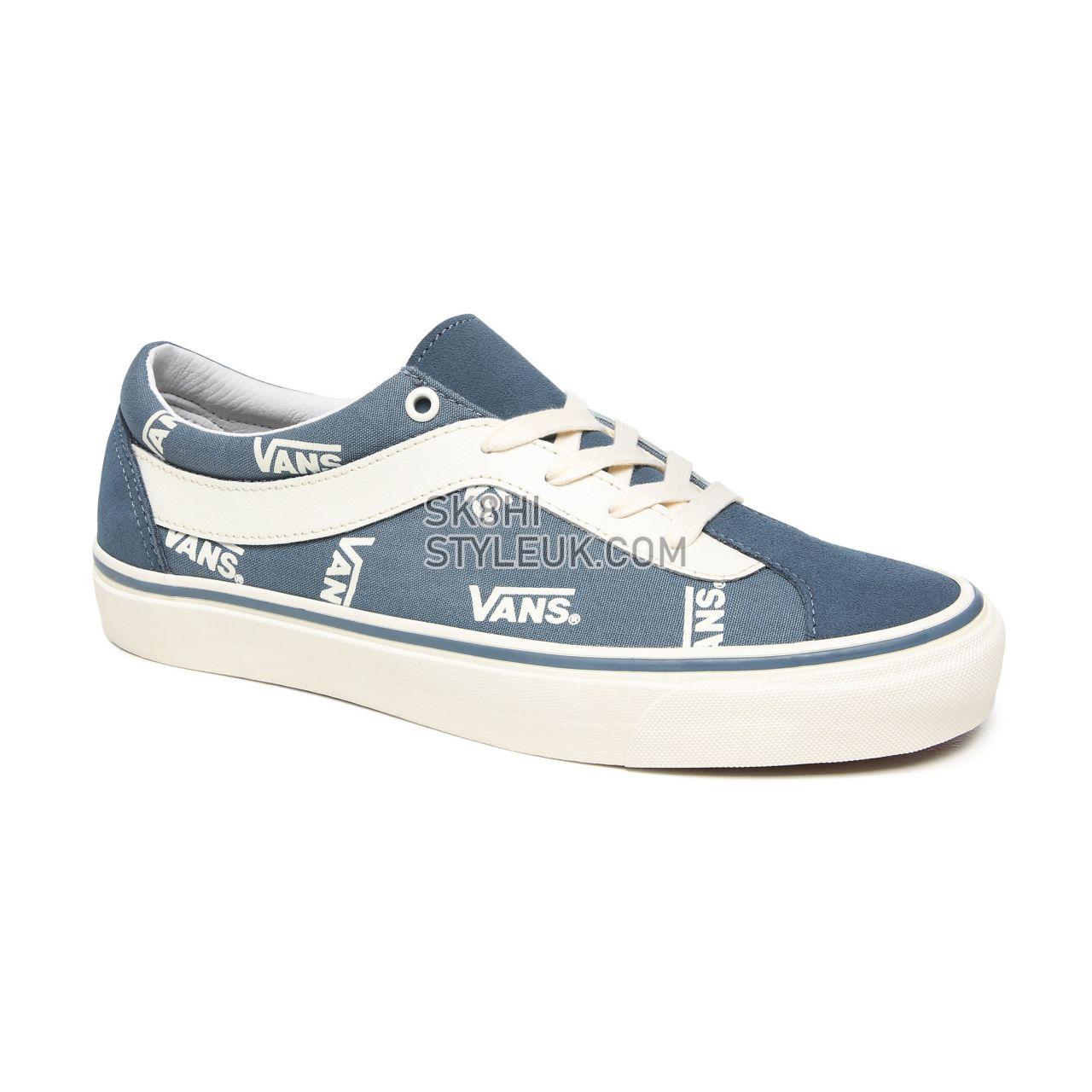 Vans Block Bold NI Blue Classic Mens Womens - (Vans Block) Blue Mirage/Marshmallow VN0A3WLPWQX Shoes