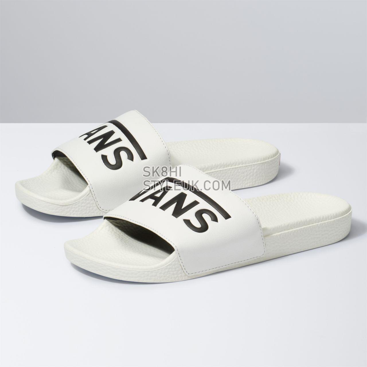 Vans Slide-On Sandals Womens - (Vans) Marshmallow VN0004LGX0Z Shoes