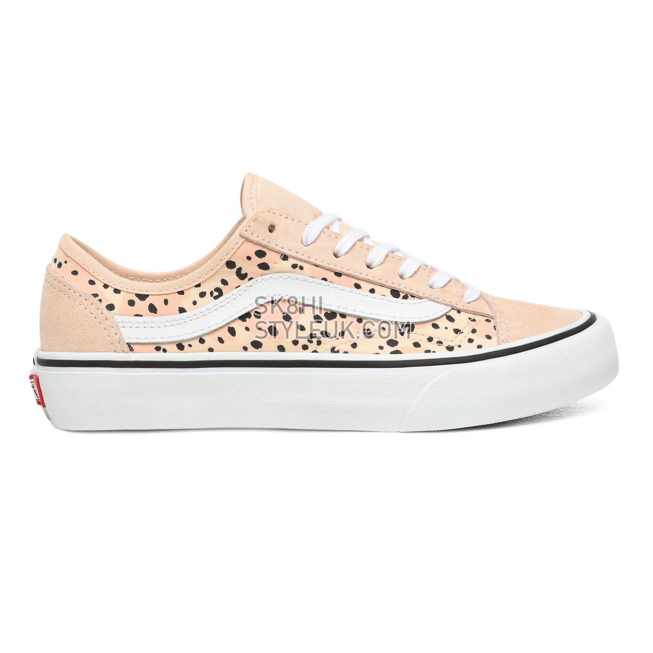 Vans Leila Hurst Style 36 Decon Surf Pink Classic Womens - (Leila Hurst) Tiny Animal VN0A3MVLWOL Shoes