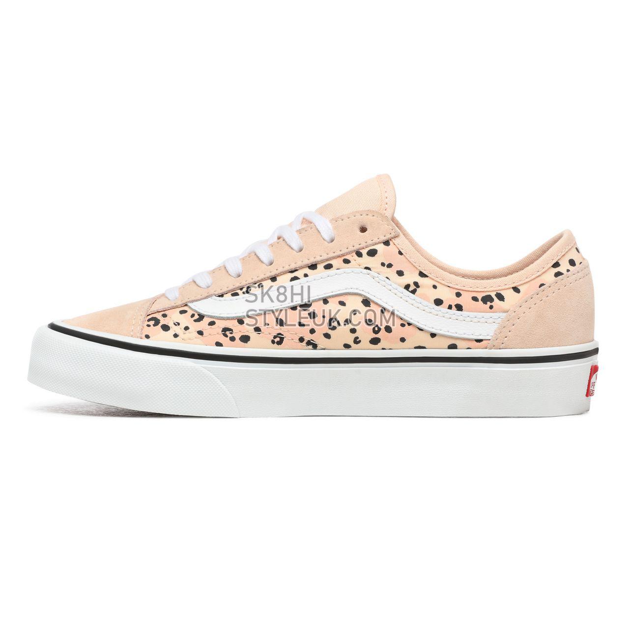 Vans Leila Hurst Style 36 Decon Surf Pink Classic Womens - (Leila Hurst) Tiny Animal VN0A3MVLWOL Shoes