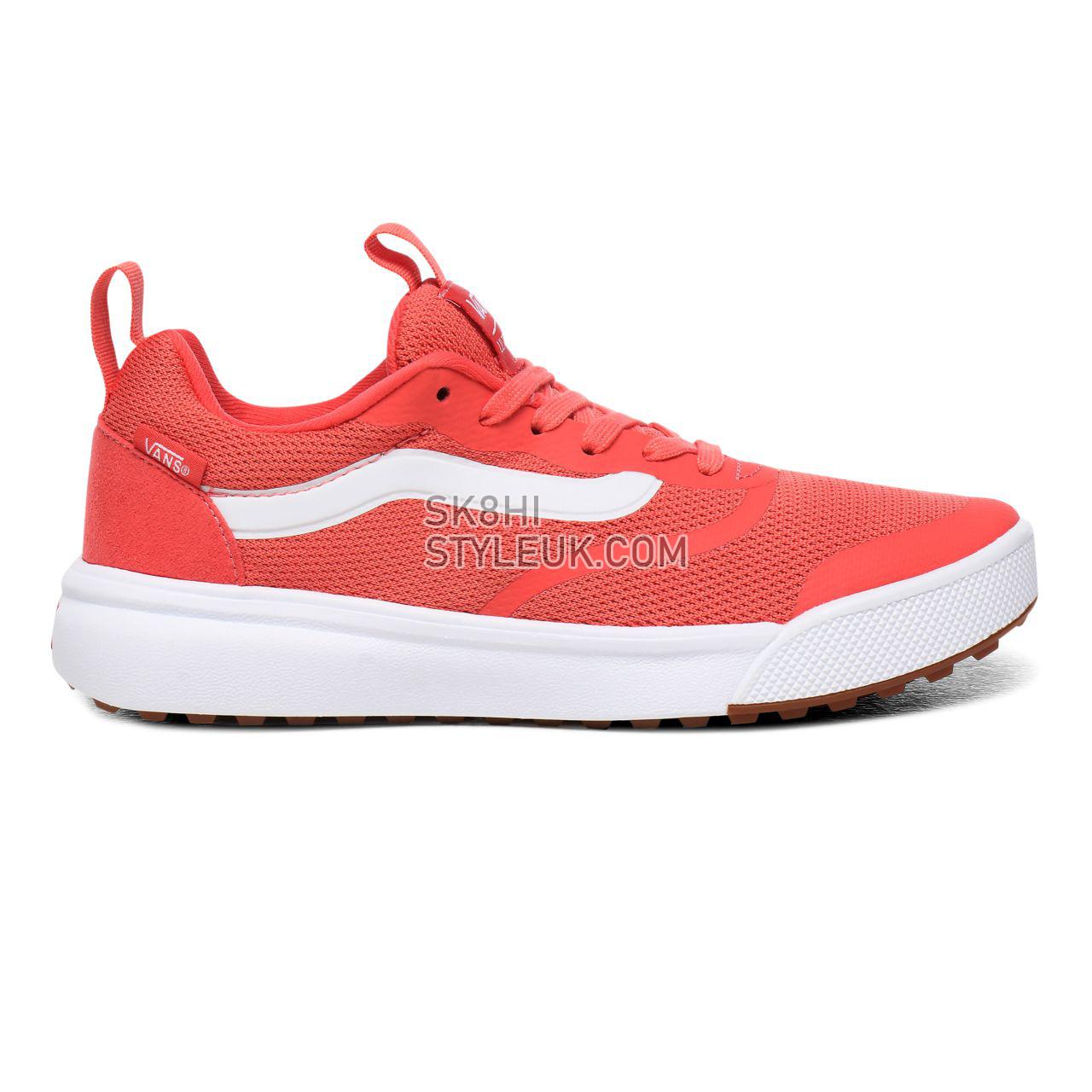 Vans UltraRange Rapidweld Red Classic Womens - Deep Sea Coral/True White VN0A3MVUMQX Shoes