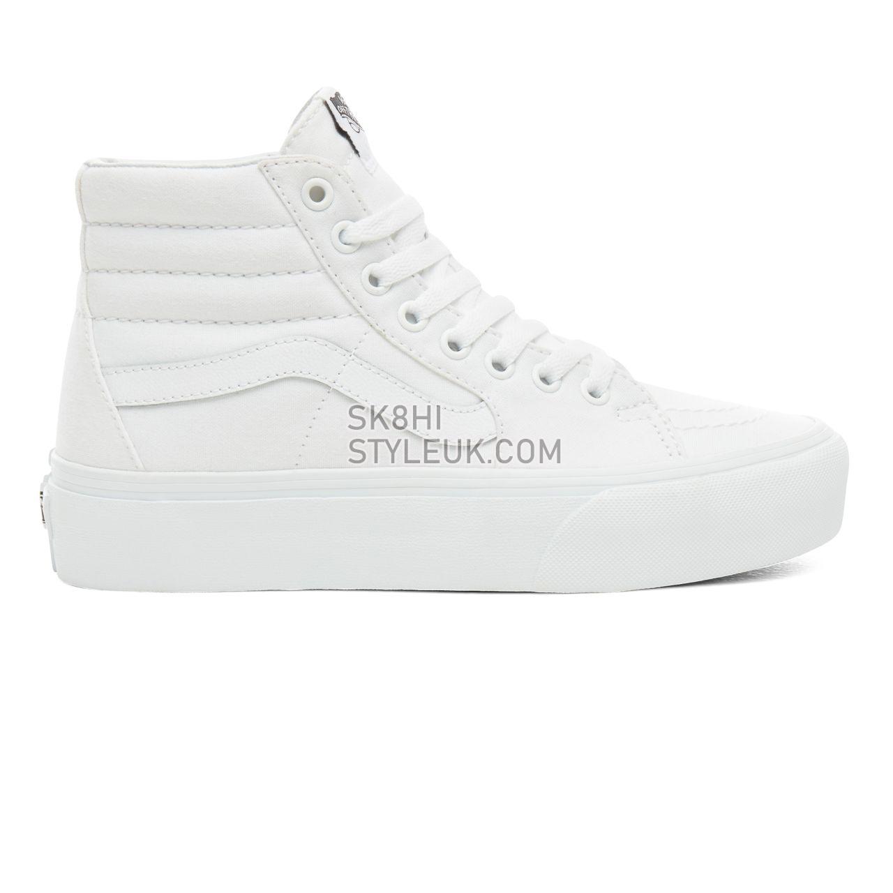 Vans Sk8-Hi Platform 2.0 White Classic Womens - True White VN0A3TKNQLZ Shoes