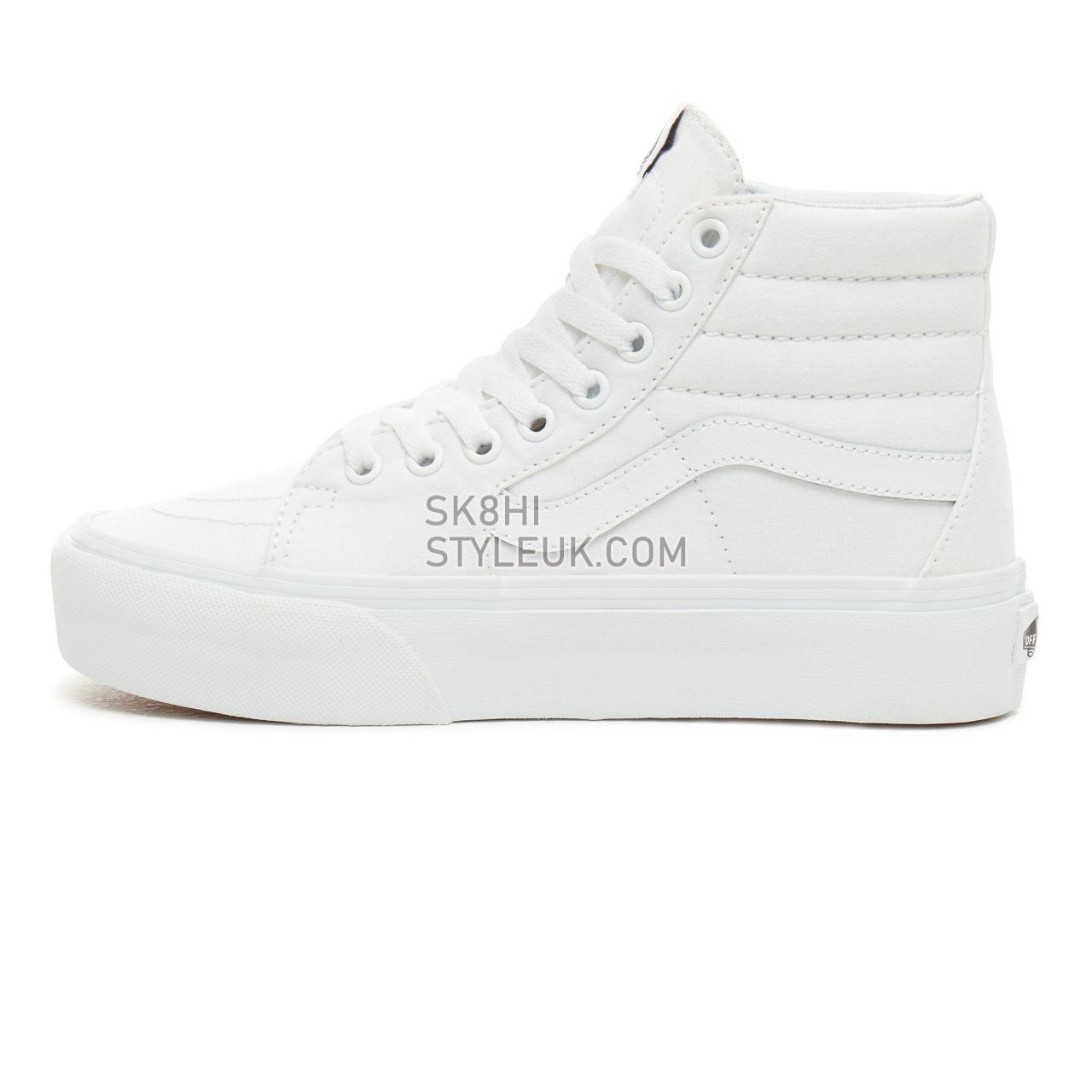 Vans Sk8-Hi Platform 2.0 White Classic Womens - True White VN0A3TKNQLZ Shoes