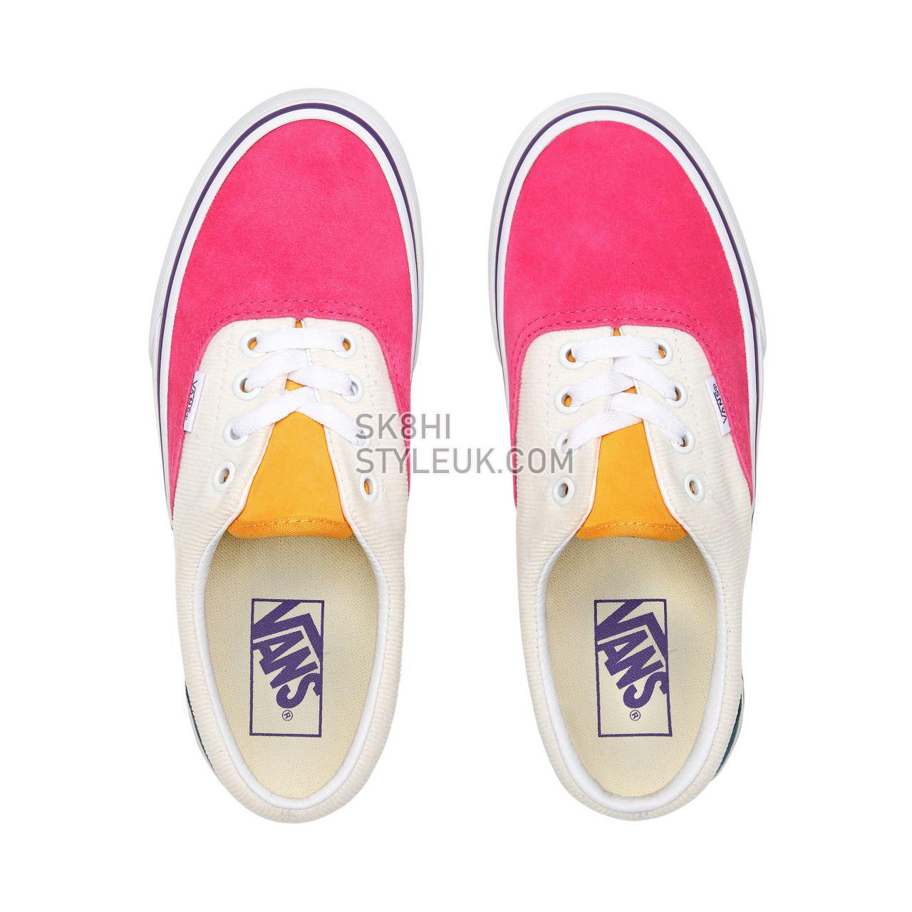 Vans Mini Cord Era Platform Multicolour Classic Womens - (Mini Cord) Multi/True White VN0A3WLUWVY Shoes